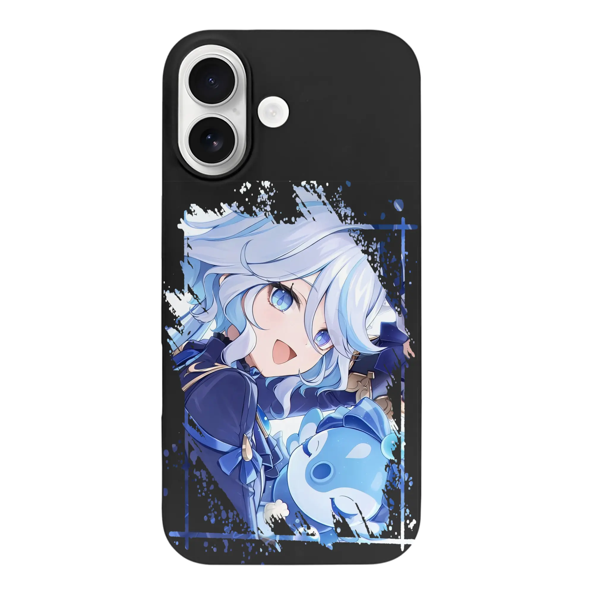 原 神 グッズ フリーナ - iPhone 17 シリーズ シリコンケース 薄型 耐衝撃 指紋防止 ソフトタッチカバー 精密フィット 傷防止 保護ケース iPhone 17/17 Air/17 Pro/17 Pro Max 対応